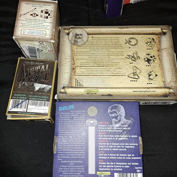 NIB - Leonardo's MIND Games for your brain and for fun plus more - Picture 4 of 6